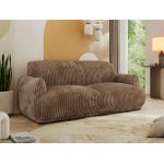 Sofa PUNTA - brązowy, sztruks