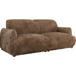 Sofa PUNTA - brązowy, sztruks