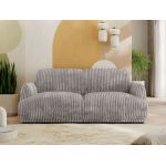 Sofa PUNTA - jasnoszary, sztruks