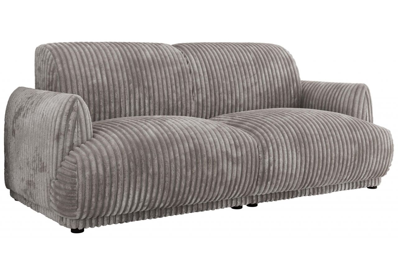 Sofa PUNTA - jasnoszary, sztruks
