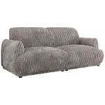 Sofa PUNTA - jasnoszary, sztruks