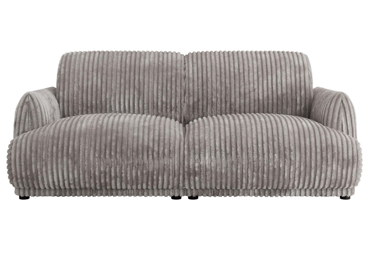 Sofa PUNTA - jasnoszary, sztruks