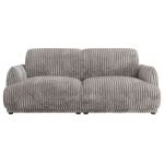 Sofa PUNTA - jasnoszary, sztruks