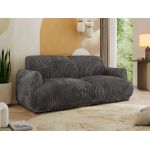 Sofa PUNTA - szary, sztruks