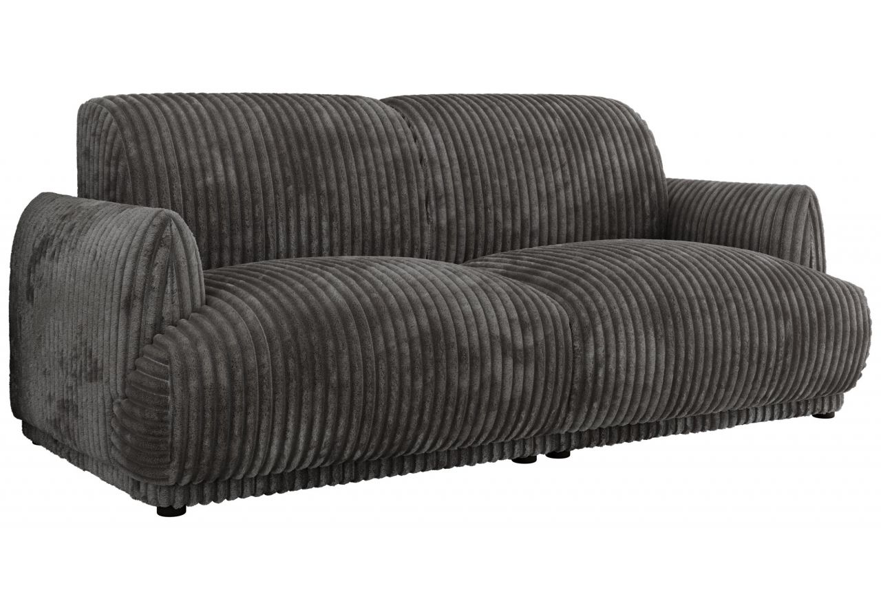 Sofa PUNTA - szary, sztruks