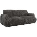 Sofa PUNTA - szary, sztruks