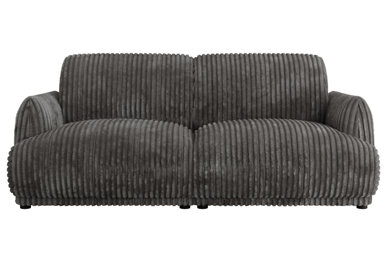 Sofa PUNTA - szary, sztruks