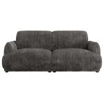 Sofa PUNTA - szary, sztruks