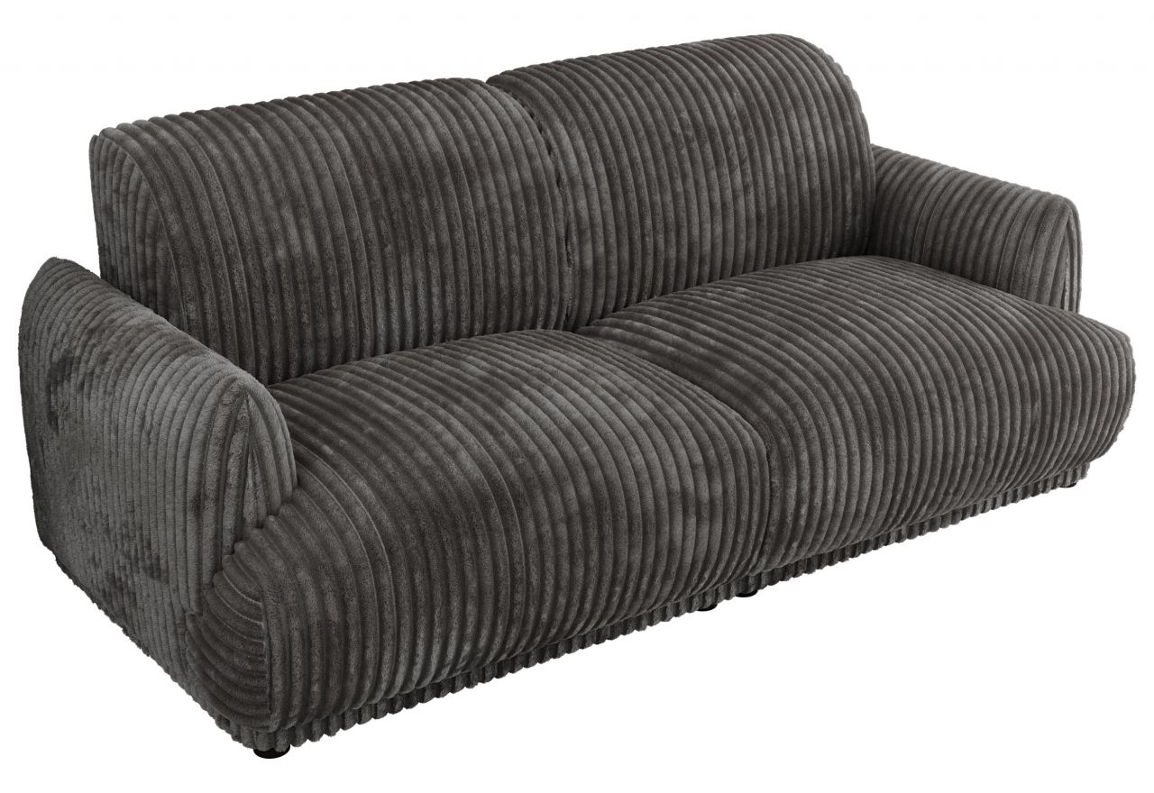 Sofa PUNTA - szary, sztruks