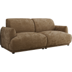 Sofa PUNTA - brązowy, szenil gładki