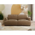 Sofa PUNTA - brązowy, szenil gładki