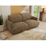 Sofa PUNTA - brązowy, szenil gładki