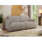 Sofa PUNTA - jasnoszary, szenil gładki