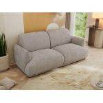 Sofa PUNTA - jasnoszary, szenil gładki