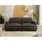 Sofa PUNTA - ciemnoszary, szenil gładki
