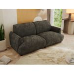 Sofa PUNTA - ciemnoszary, szenil gładki