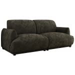 Sofa PUNTA - ciemnoszary, szenil gładki