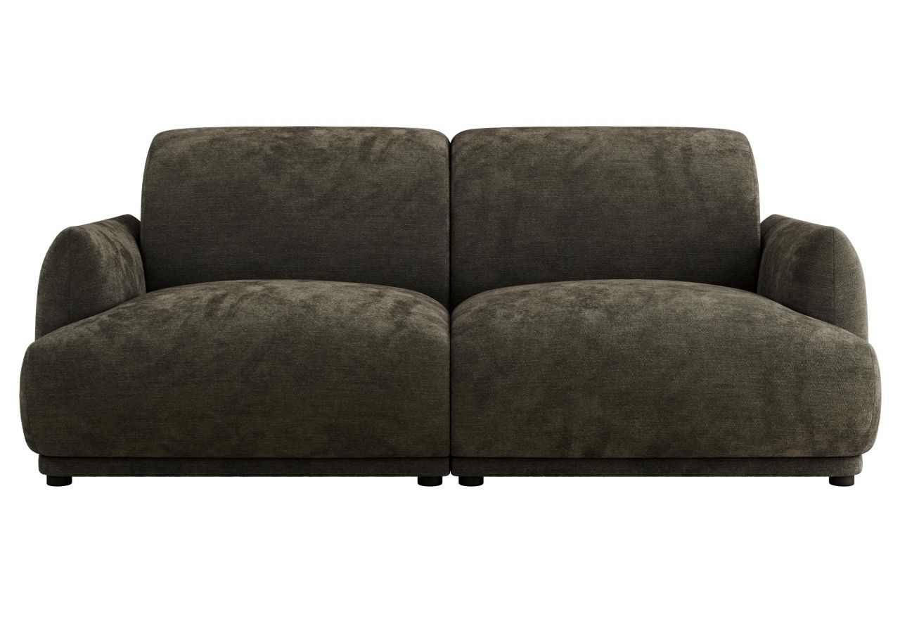 Sofa PUNTA - ciemnoszary, szenil gładki