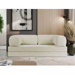 Sofa Orsetto - kremowy, szenil gładki