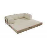 Sofa Orsetto - kremowy, struktura