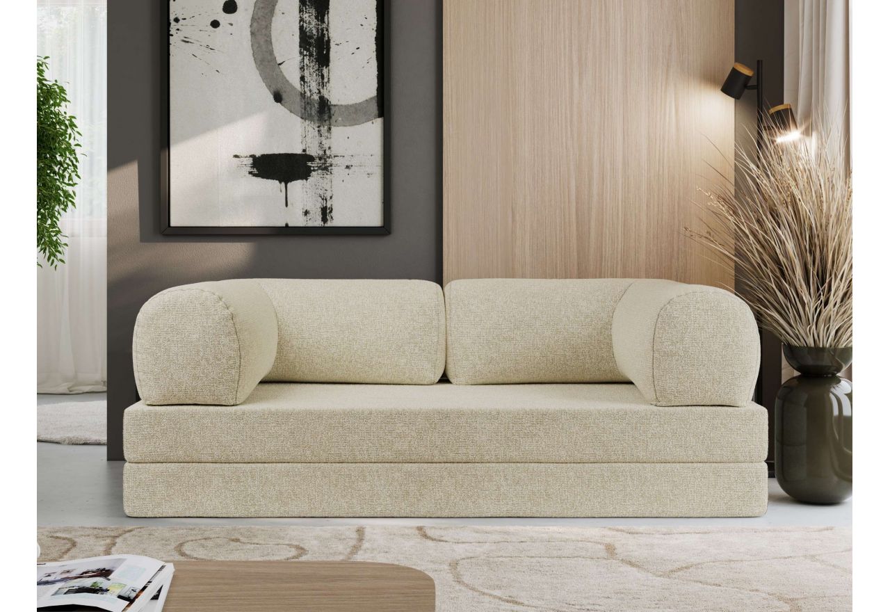 Sofa Orsetto - kremowy, struktura