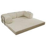 Sofa Orsetto - kremowy, struktura