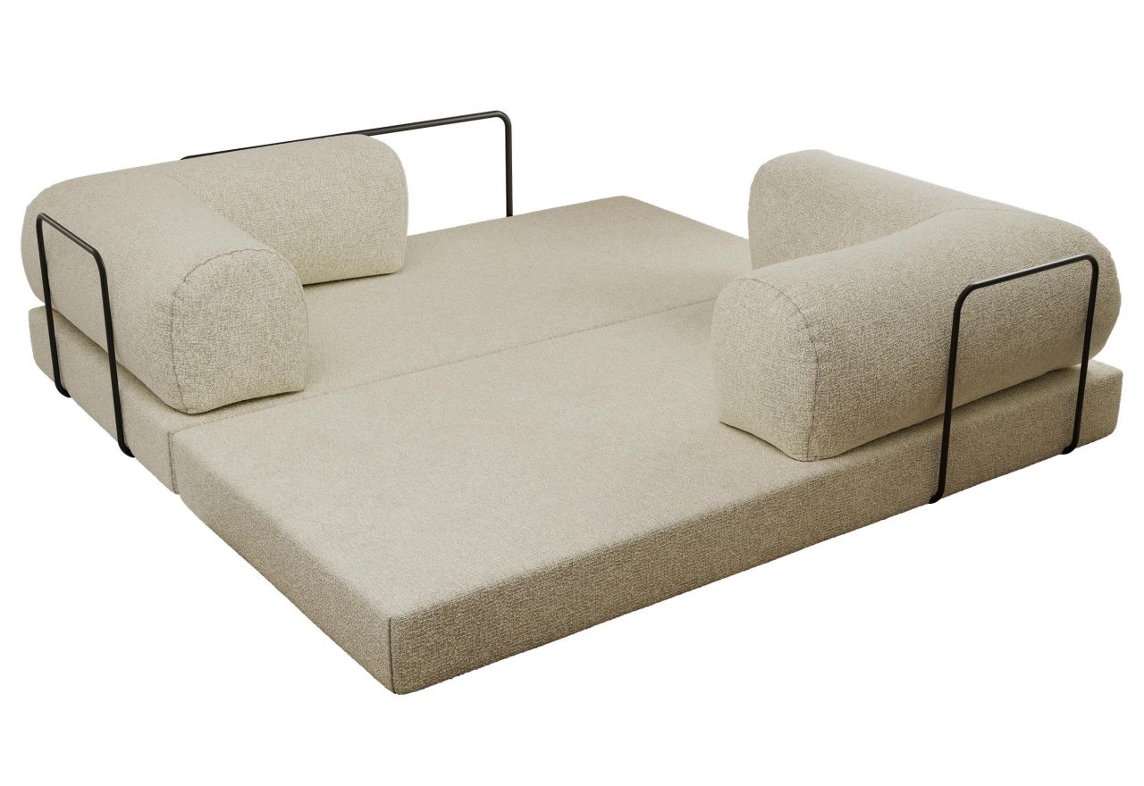Sofa Orsetto - kremowy, struktura