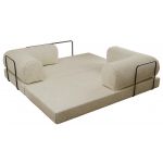 Sofa Orsetto - kremowy, struktura