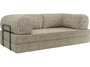 Sofa Orsetto - beżowy, struktura