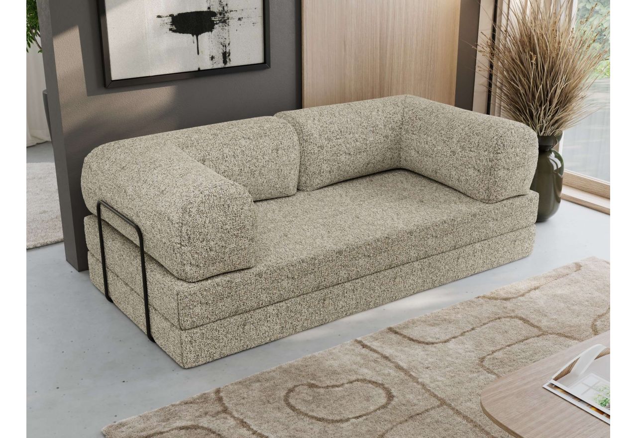 Sofa Orsetto - beżowy, struktura