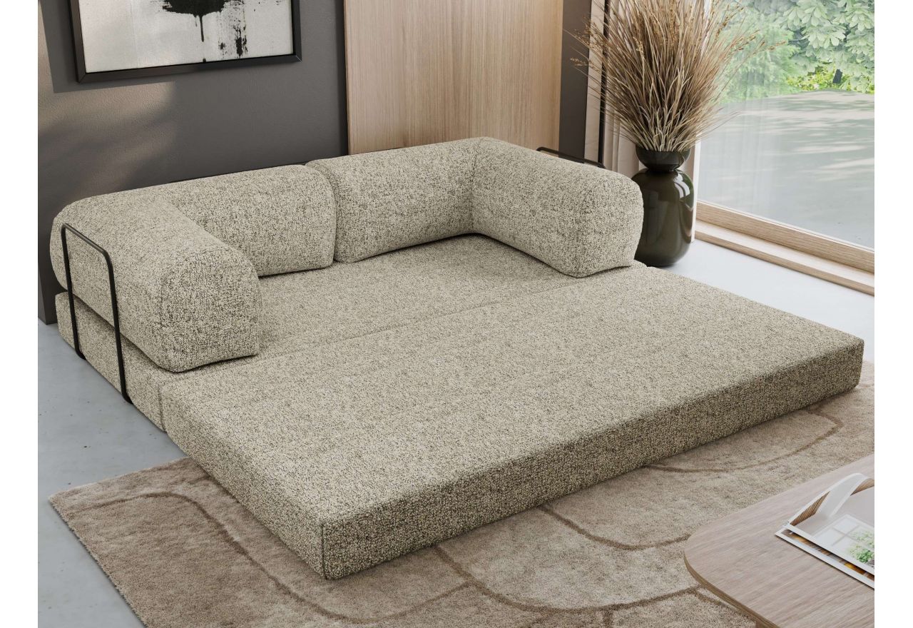 Sofa Orsetto - beżowy, struktura