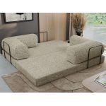 Sofa Orsetto - beżowy, struktura