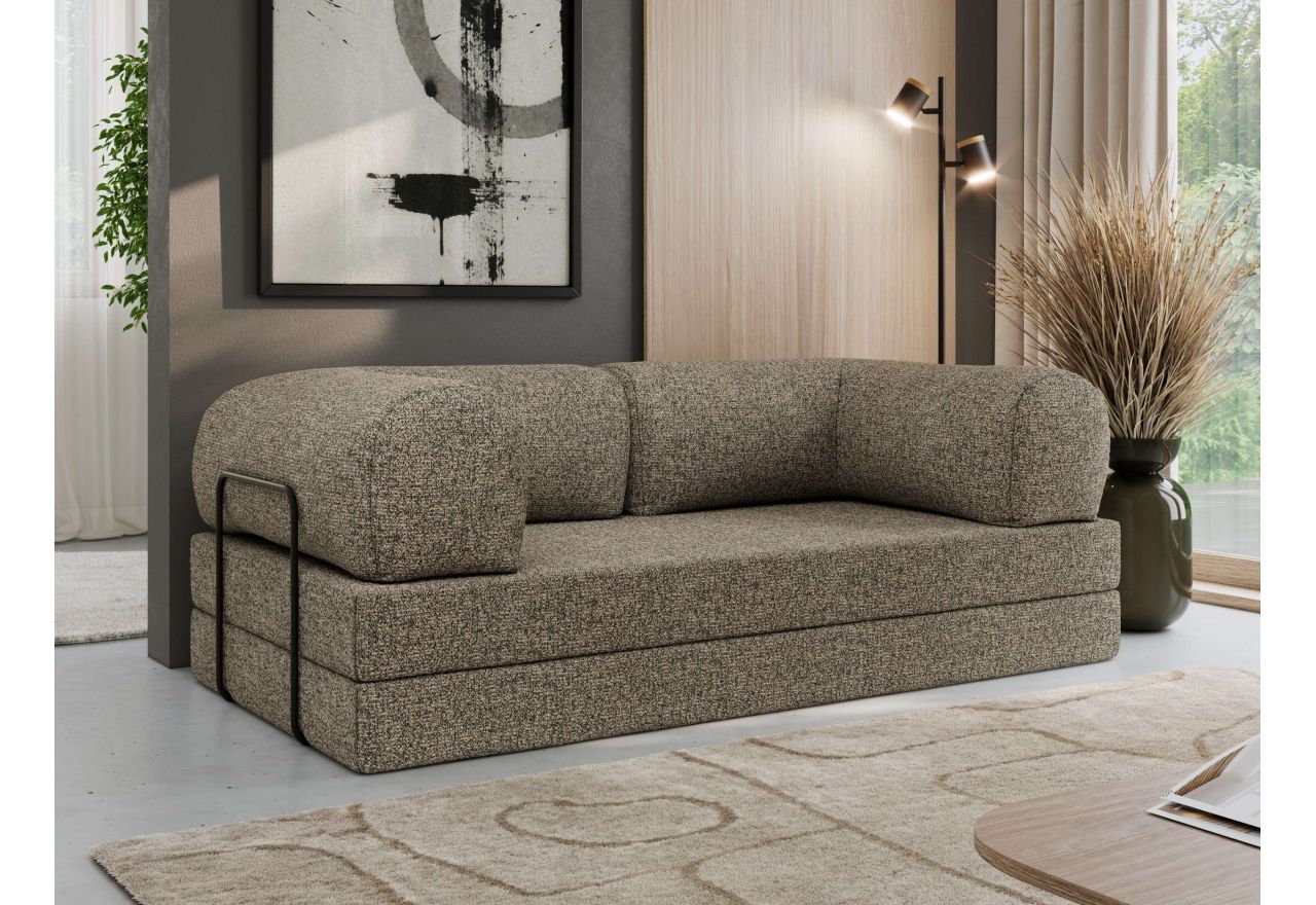 Sofa Orsetto - szary, struktura