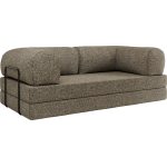 Sofa Orsetto - szary, struktura