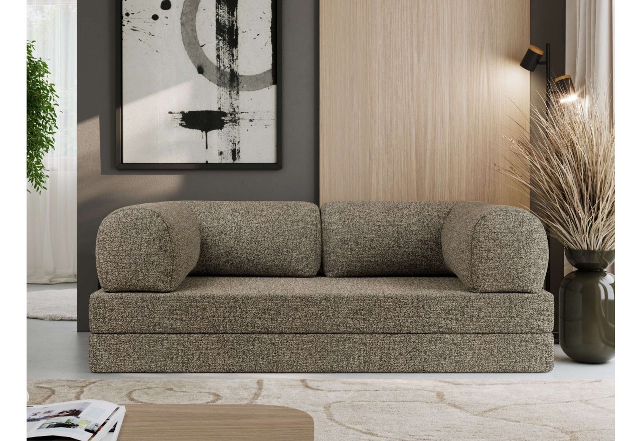 Sofa Orsetto - szary, struktura