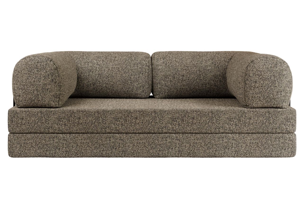 Sofa Orsetto - szary, struktura