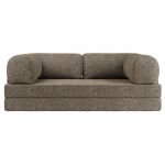 Sofa Orsetto - szary, struktura