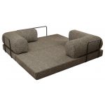 Sofa Orsetto - szary, struktura