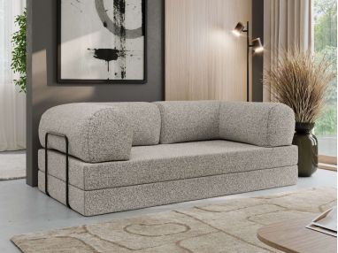Sofa Orsetto - jasnoszary, struktura