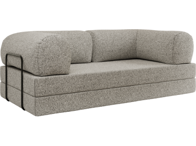 Sofa Orsetto - jasnoszary, struktura