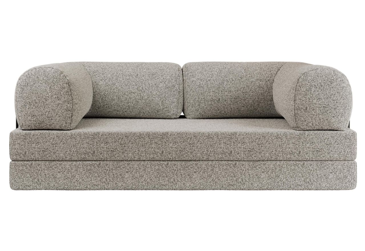 Sofa Orsetto - jasnoszary, struktura