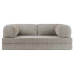 Sofa Orsetto - jasnoszary, struktura
