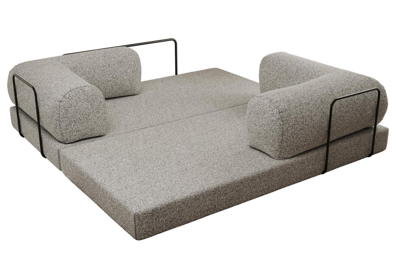 Sofa Orsetto - jasnoszary, struktura