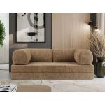 Sofa Orsetto - jasnobrązowy, szenil grubo tkany