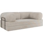 Sofa Orsetto - beżowy, sztruks