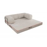 Sofa Orsetto - beżowy, sztruks