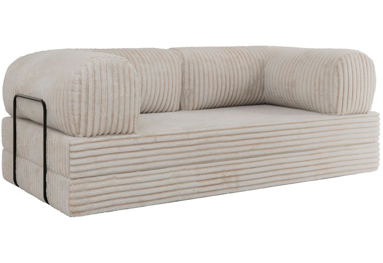 Sofa Orsetto - beżowy, sztruks