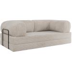 Sofa Orsetto - beżowy, sztruks