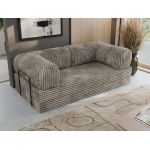 Sofa Orsetto - jasnobrązowy, sztruks