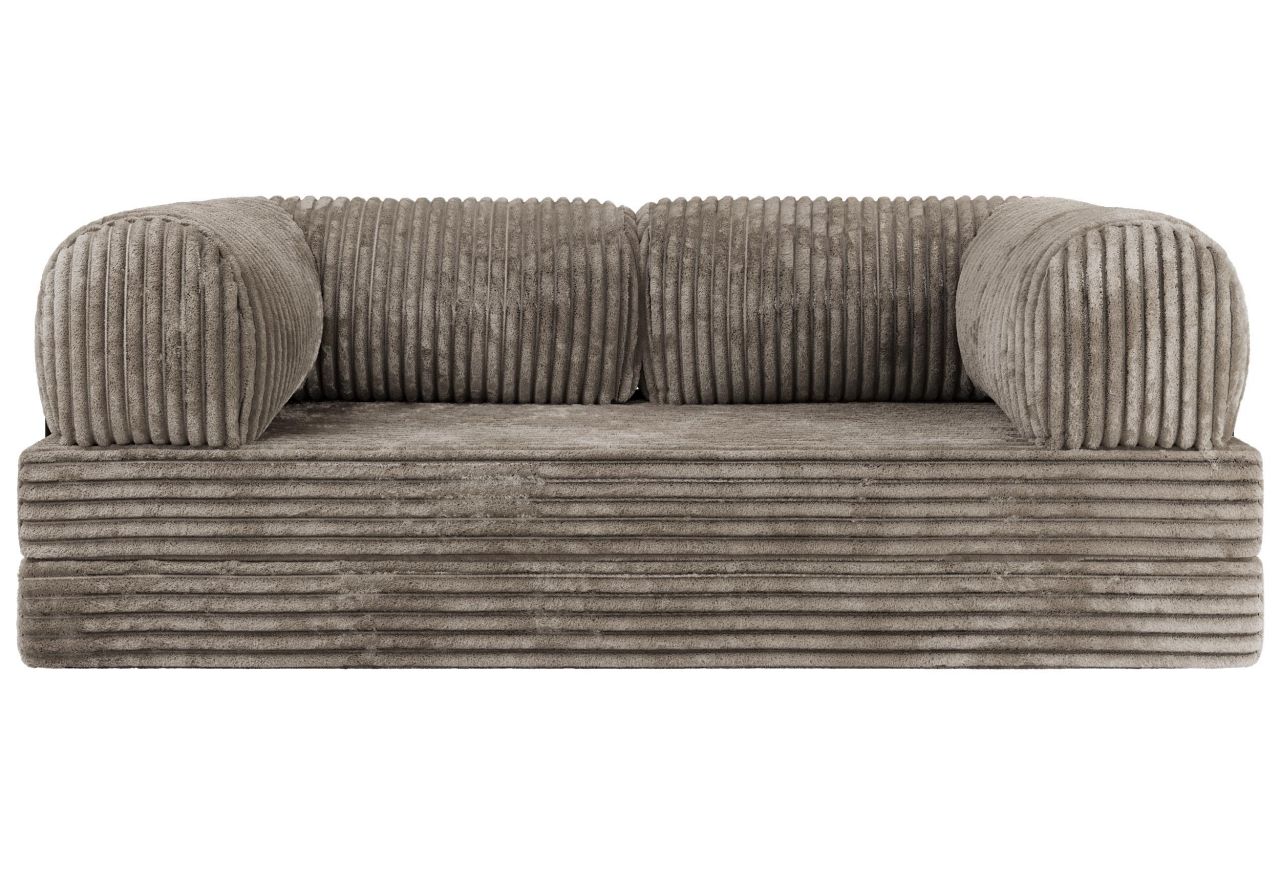 Sofa Orsetto - jasnobrązowy, sztruks
